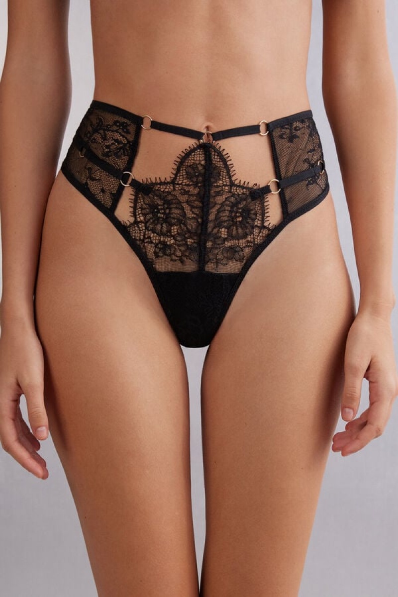 Intimissimi The Game Of Seduction Hipster Brazilian Crne | SN-ITMSM57703