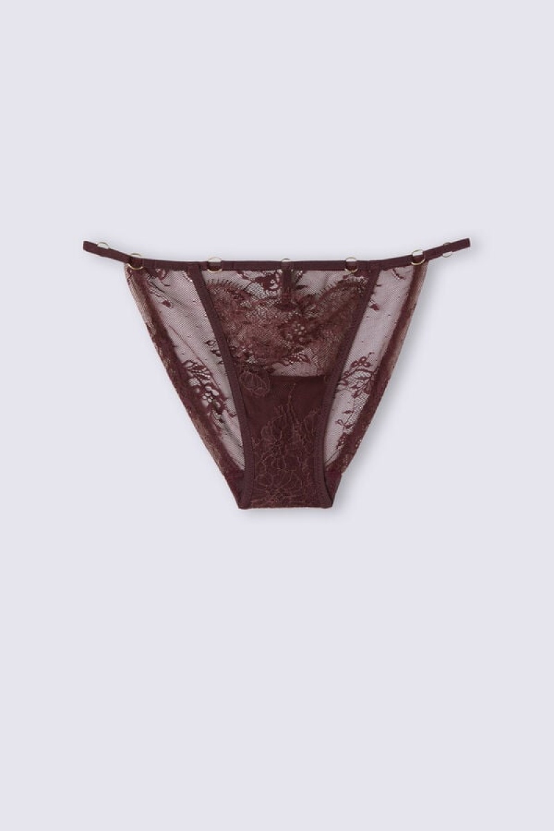 Intimissimi The Game Of Seduction String Panties Ljubičaste | SN-ITMSM57629