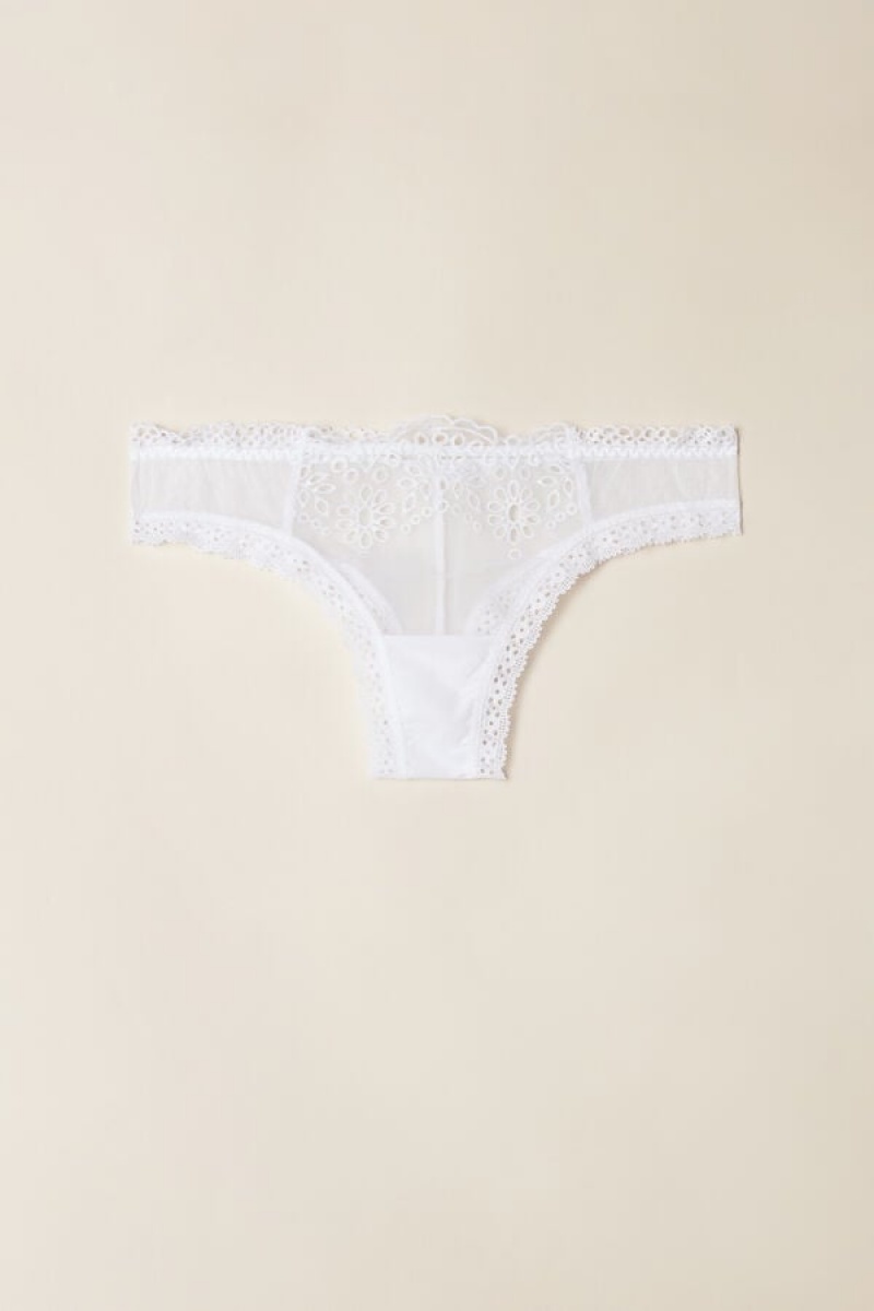 Intimissimi Timeless Simplicity Brazilian Bijele | SN-ITMSM57468