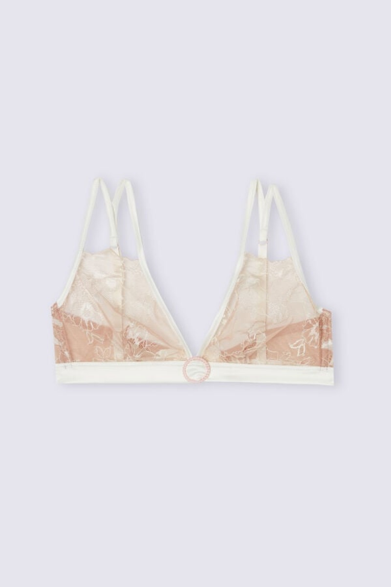 Intimissimi What A Beauty Triangle Bra Bež | SN-ITMSM56690