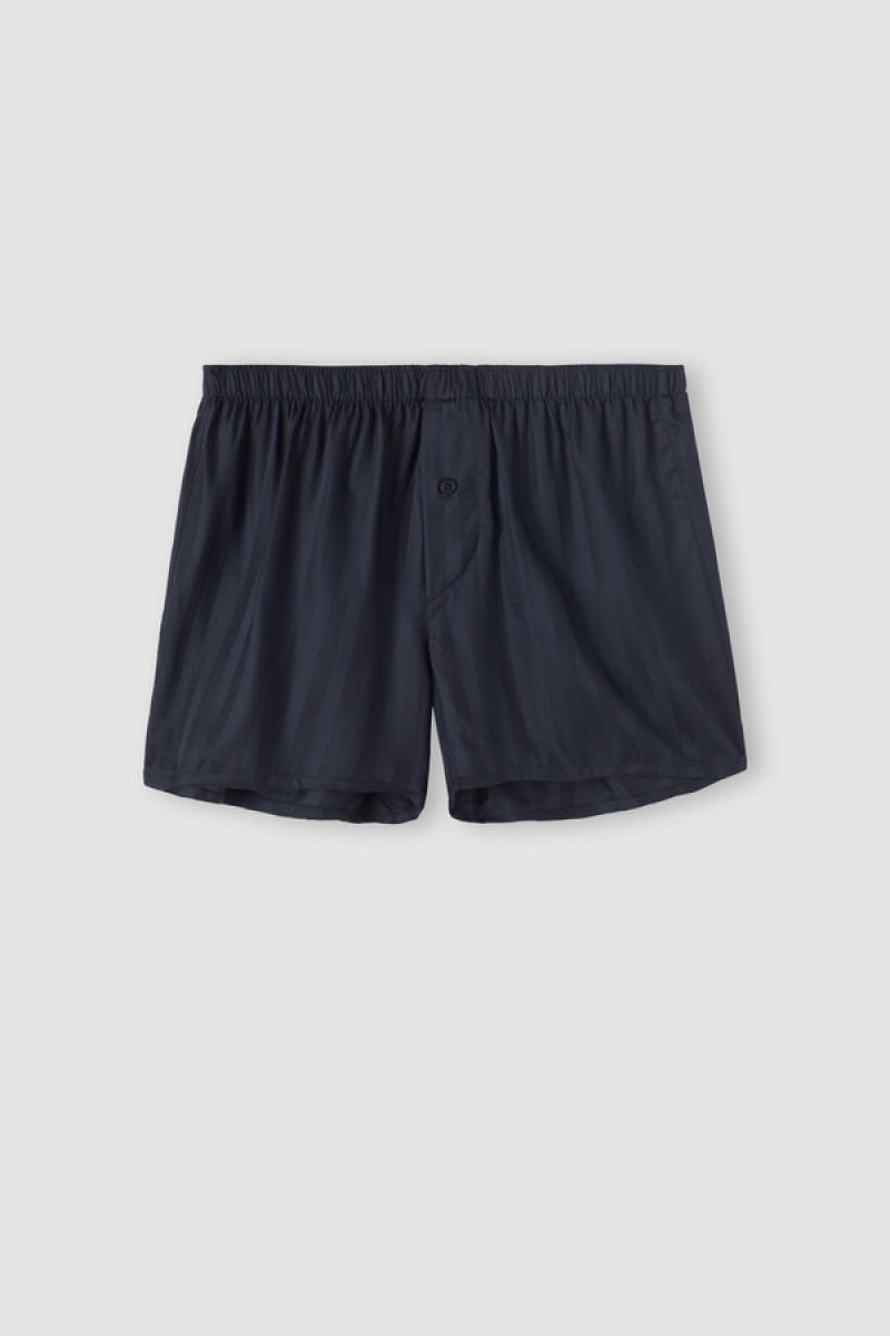 Intimissimi Woven Modal Boxers Plave | SN-ITMSM58483